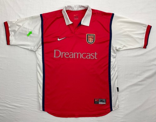 Nike arsenal 1999 2000 vintage - arsenal,