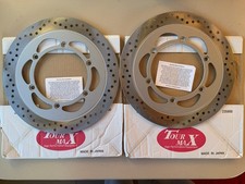COPPIA DISCHI FRENO ANTERIORI GIAPPONESI DA MONTARE HONDA ST1100 PAN EUROPE 90 TO 95