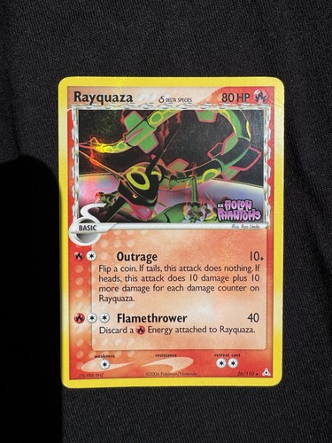 Pokemon rayquaza delta species - rayquaza,