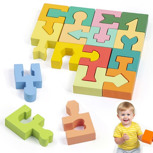Puzzle legno per bambini - di,