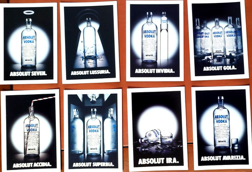 Promocard absolut vodka - promocard,