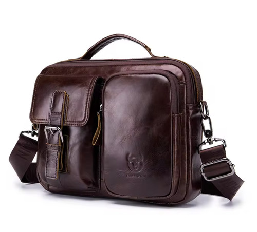 Sac bandoulière cuir - sac, en