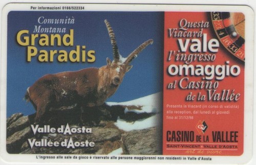 Viacard valle aosta golden - d'aosta,