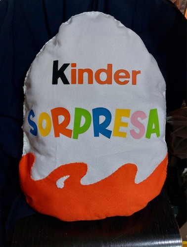 Cuscino ovetto kinder sorpresa - cuscino,
