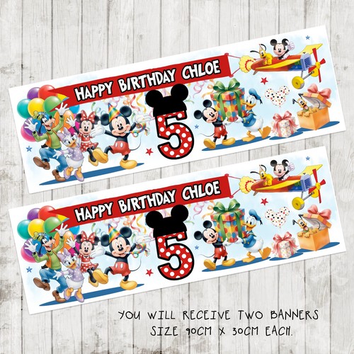 Striscione topolino 2 - striscione,