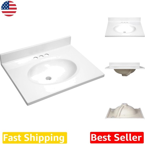 Vanity top bianco massello - top,
