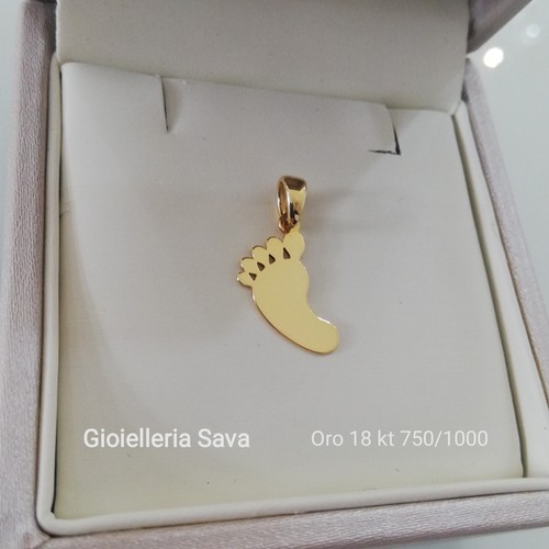 Ciondolo impronta piedino - ciondolo,