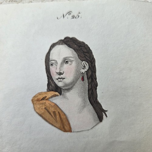 Incisione antica ritratto - antica,