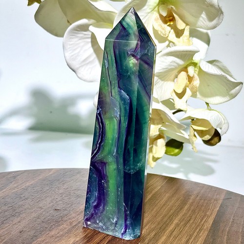 Colonna cristallo fluorite