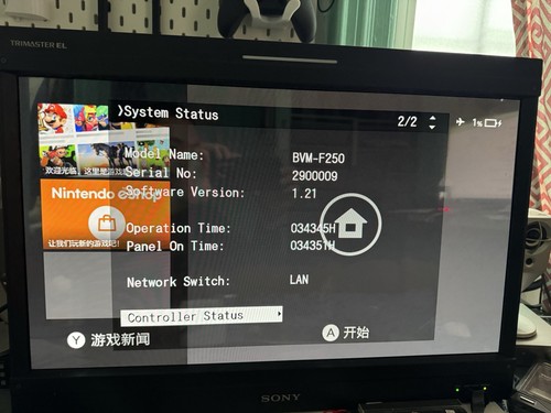 Sony bvm f250a - monitor, oled
