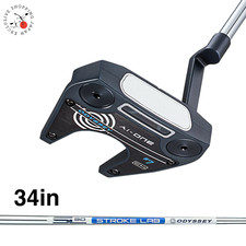 Odyssey Ai-ONE #7 CH Mallet Putter 34" STROKE LAB 90 acciaio albero manovella uomo