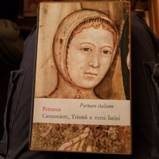 Parnaso italiano Petrarca Canzoniere Trionfi Rime Einaudi 1958  