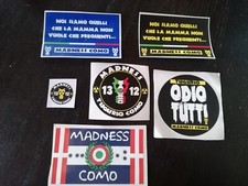 LOTTO 6 ADESIVI STICKERS COMO