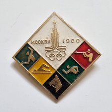 Spilla Olimpiadi Mosca 1980