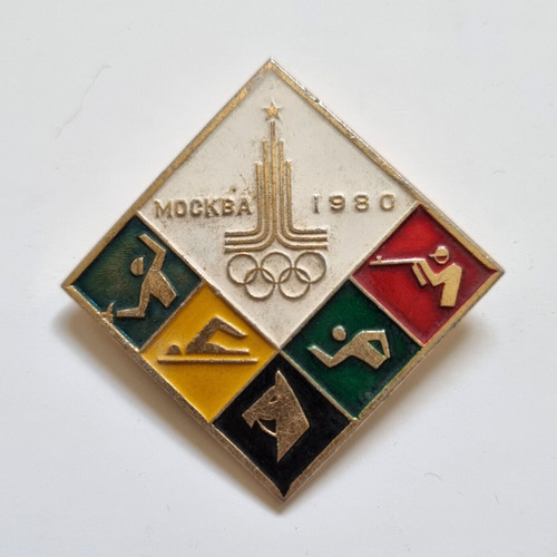 Spilla olimpiadi mosca 1980 - spilla,