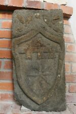 ANTICO STEMMA SIMBOLO ARALDICO IN PIETRA  . ITALIA XVIII SECOLO.