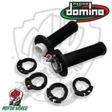 COPPIA MANOPOLE DOMINO D-LOCK NERO HUSQVARNA FE 250/350/450/501 4T 2016-2021