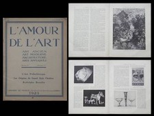 L'AMOUR DE L'ART n°10 1924 -