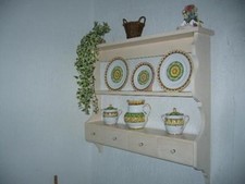 OFFERTA PIATTAIA MENSOLA A MURO COLORE MARCA  LEGNO PIATTI CAMERA