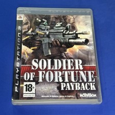 SOLDIER OF FORTUNE PAYBACK PS3