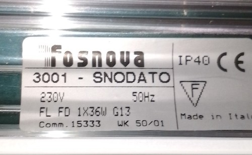 Plafoniera fosnova snodato - plafoniera,