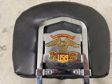 Harley Davidson sissy bar schienalino poggia schiena passeggero cromato vintage