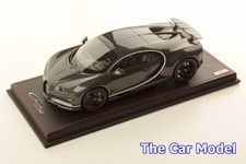 MR Bugatti Chiron Sport Grigio Carbonio con Telaio Gris - Limitato 49 pezzi 1/18, RARO