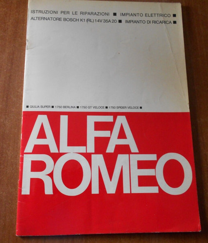 Alfa romeo istruzioni - per, le