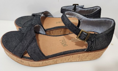 Toms sandali sughero zeppa - toms, in