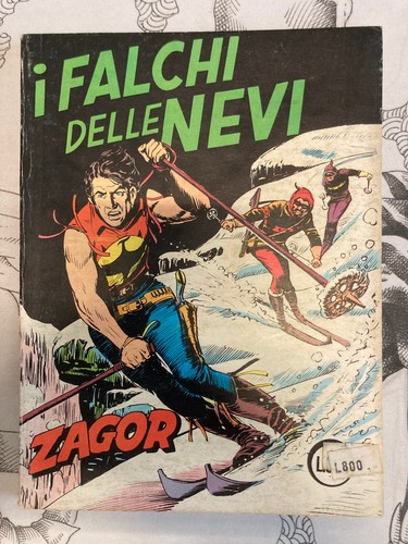 Zagor scritta rossa i - zagor,