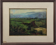 Dipinto olio tavola sidoli - su,