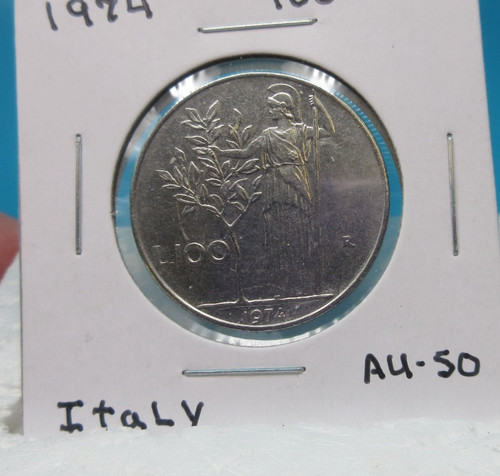 1974 italy 100 lire about - ~,