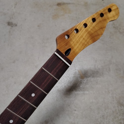 Tele collo acero tostato