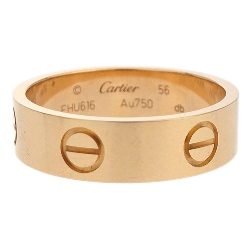 Anello cartier love au750 - love,