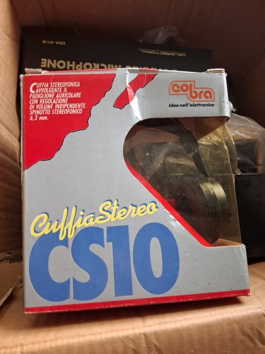 Cuffie stereo vintage cobra - cuffie,