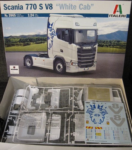 Scania 770 white - scania, di