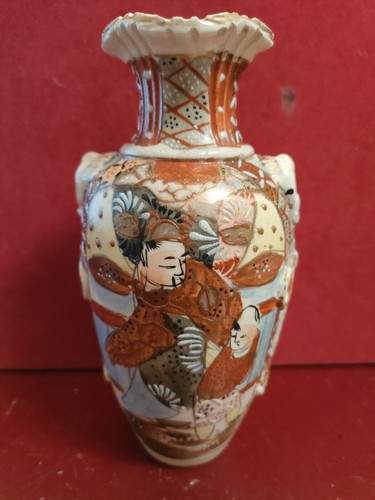 Vaso giapponese satsuma - vaso,