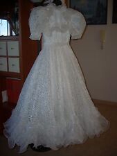 Abito damigella/comunione BELLANTUONO taglia 8/10 anni 