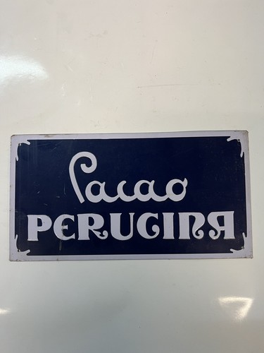 Cacao perugina insegna lamiera - perugina,