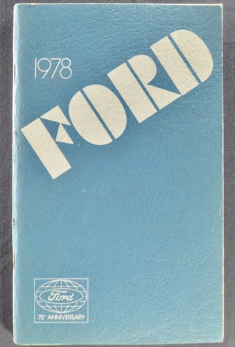 1978 ford ltd owners manual - ltd,