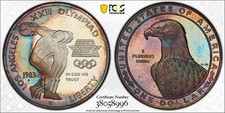 1983-S PCGS PR66DCAM Olimpico