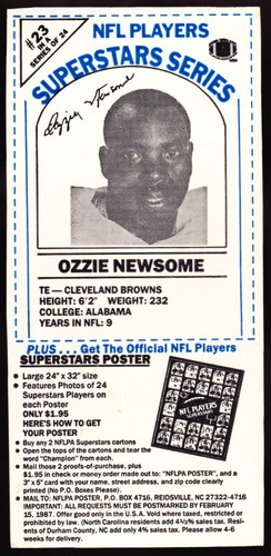 Ozzie newsome browns 1986 nfl - ozzie,