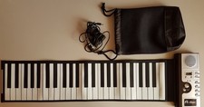 Pianoforte Elettronico Arrotolabile Roller Piano – 61 Tasti MIDI Portatile 