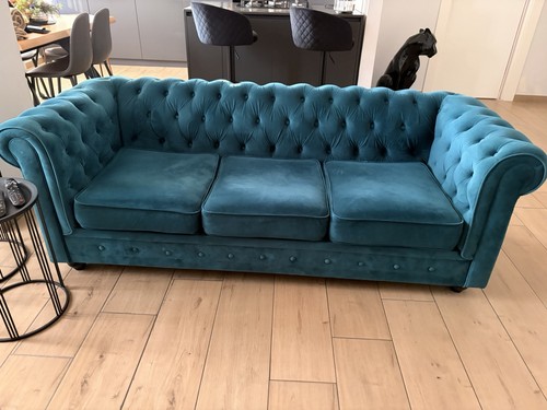 Divano posti chesterfield - 3,