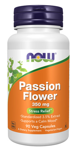 Now foods passiflora 350 90 - passiflora, mg