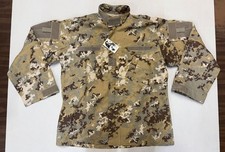 NUOVO Esercito Italiano Combattimento Uniforme Cappotto Camicia Vegetato Deserto Mimetico X-Large Regular