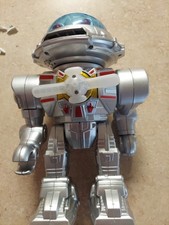 MR. vintage ROBOT Power Space Cosmos Warrior Intelligente NO TELECOMANDO senza dischi