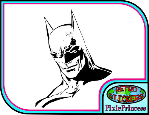 Batman adesivo vinile - adesivo,