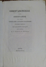 DANDOLO 1817 OSSERVAZIONI SUI