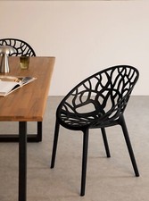 sedie sala da pranzo moderne, impilabili, adatte anche per esterno 